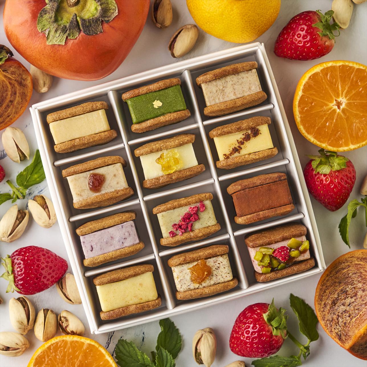 バターサンド 人気の冷凍生バターサンド4本入りSetBOX(4本入りSetBOX): 北陸エリア